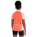 Neon Peach - Pack Shot - Dare 2B Childrens-Kids Speed Up Cycling Jersey