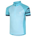 Sea Jet Blue - Side - Dare 2B Childrens-Kids Speed Up Cycling Jersey