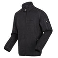 Seal Grey - Side - Regatta Mens Newhill Marl Full Zip Fleece Jacket