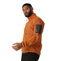 Orange Pepper - Lifestyle - Regatta Mens Newhill Marl Full Zip Fleece Jacket