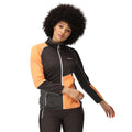 Black-Apricot Crush - Lifestyle - Regatta Womens-Ladies Yare VIII Lightweight Jacket