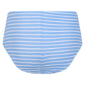 Elysium Blue-White - Back - Regatta Womens-Ladies Paloma Stripe Textured Bikini Bottoms