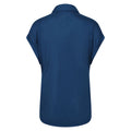 Blue Opal - Back - Regatta Womens-Ladies Lupine Collared T-Shirt