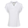 White - Front - Regatta Womens-Ladies Lupine Collared T-Shirt