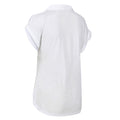 White - Side - Regatta Womens-Ladies Lupine Collared T-Shirt