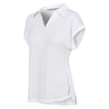 White - Lifestyle - Regatta Womens-Ladies Lupine Collared T-Shirt