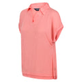 Shell Pink - Side - Regatta Womens-Ladies Lupine Collared T-Shirt