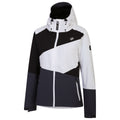 White-Ebony Grey - Side - Dare 2B Womens-Ladies Ice Colour Block Ski Jacket