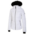 White - Side - Dare 2B Womens-Ladies Glamourize IV Ski Jacket