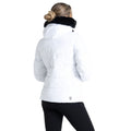 White - Pack Shot - Dare 2B Womens-Ladies Glamourize IV Ski Jacket