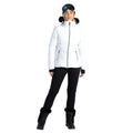 White - Close up - Dare 2B Womens-Ladies Glamourize IV Ski Jacket
