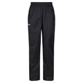 Black - Front - Regatta Great Outdoors Mens Classic Pack It Waterproof Overtrousers