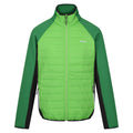 Jasmine Green-Field Green - Front - Regatta Mens Clumber IV Full Zip Hybrid Jacket
