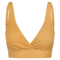 Mango Yellow - Front - Regatta Womens-Ladies Paloma Textured Bikini Top