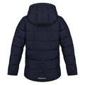 Navy-New Royal - Back - Regatta Childrens-Kids Thermal Padded Jacket