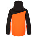 Puffins Orange-Black - Back - Dare 2B Childrens-Kids Humour II Geo Camo Ski Jacket