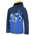 Olympian Blue-Moonlight - Side - Dare 2B Childrens-Kids Humour II Graffiti Ski Jacket