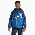 Olympian Blue-Moonlight - Lifestyle - Dare 2B Childrens-Kids Humour II Graffiti Ski Jacket