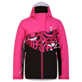 Pure Pink-Pink - Front - Dare 2B Childrens-Kids Humour II Graffiti Ski Jacket