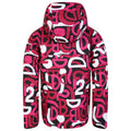 Pink - Back - Dare 2B Childrens-Kids Liftie Graffiti Ski Jacket