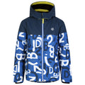 Olympian Blue - Front - Dare 2B Childrens-Kids Liftie Graffiti Ski Jacket