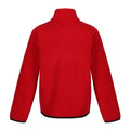 Classic Red - Back - Regatta Childrens-Kids Microfleece Full Zip Fleece Jacket