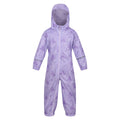 Pansy - Front - Regatta Childrens-Kids Pobble Unicorn Waterproof Puddle Suit