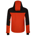 Puffins Orange-Black - Back - Dare 2B Mens Slopeside Waterproof Ski Jacket