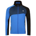 Olympian Blue-Moonlight Denim - Front - Dare 2B Mens Touring Hooded Stretch Full Zip Jacket