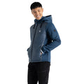 Moonlight Denim - Lifestyle - Dare 2B Mens Hooded Padded Full Zip Hybrid Jacket