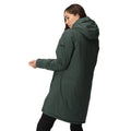Darkest Spruce-Quiet Green - Pack Shot - Regatta Womens-Ladies Yewbank III Waterproof Jacket