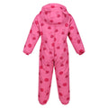 Pretty Pink - Back - Regatta Childrens-Kids Penrose Rabbit Puddle Suit