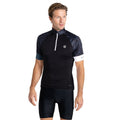 Orion Grey-Black - Lifestyle - Dare 2B Mens Stay the Course III Cycling Jersey