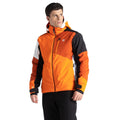 Puffins Orange-Black - Lifestyle - Dare 2B Mens Halfpipe Ski Jacket