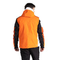 Puffins Orange-Black - Pack Shot - Dare 2B Mens Halfpipe Ski Jacket