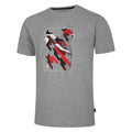 Ash Grey - Side - Dare 2B Mens Movement II Logo Marl T-Shirt