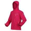 Pink Potion - Side - Regatta Childrens-Kids Calderdale II Waterproof Jacket