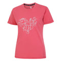 Sorbet Pink - Side - Dare 2B Womens-Ladies Tranquility II Heart T-Shirt