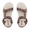 Brown-White - Lifestyle - Regatta Womens-Ladies Vendeavour Leopard Print Lightweight Sandals