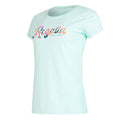 Bleached Aqua - Side - Regatta Womens-Ladies Breezed IV Logo T-Shirt