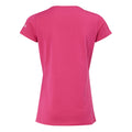Flamingo Pink - Back - Regatta Womens-Ladies Breezed IV Plants T-Shirt