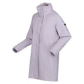 Lilac Frost-Sunset Purple - Side - Regatta Womens-Ladies Sagano Waterproof Jacket