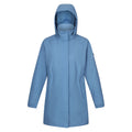 Coronet Blue-White - Front - Regatta Womens-Ladies Sagano Waterproof Jacket