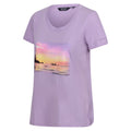 Purple Rose - Side - Regatta Womens-Ladies Filandra VIII Scenery T-Shirt