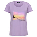 Purple Rose - Front - Regatta Womens-Ladies Filandra VIII Scenery T-Shirt