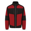 Classic Red-Black - Front - Regatta Unisex Adult E-Volve 2 Layer Soft Shell Jacket