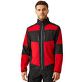 Classic Red-Black - Side - Regatta Unisex Adult E-Volve 2 Layer Soft Shell Jacket