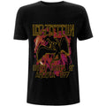 Black - Front - Led Zeppelin Unisex Adult Flames T-Shirt