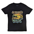 Black - Front - Nickelback Unisex Adult Get Rollin´ Cotton T-Shirt