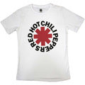 White - Front - Red Hot Chilli Peppers Womens-Ladies Classic Asterisk T-Shirt